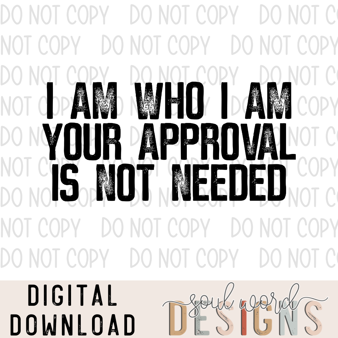 I Am Who I Am - DIGITAL DOWNLOAD – Olive Soul