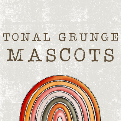 Tonal Grunge Mascot Designs