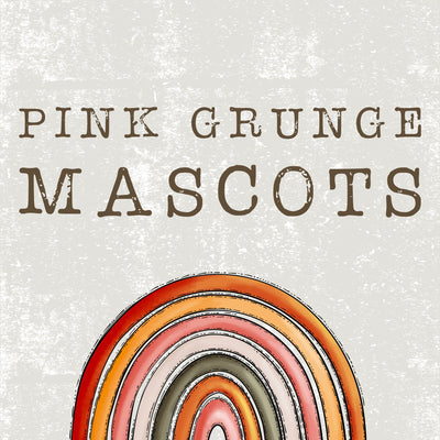 Pink Grunge Mascots