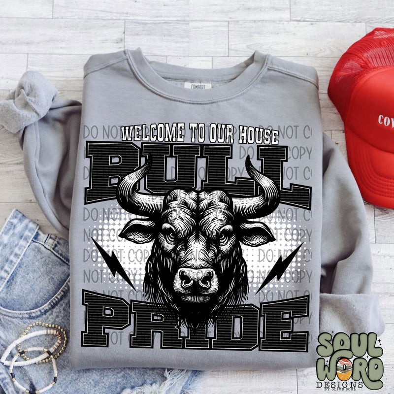 Welcome To Our House Bull Pride - DIGITAL DOWNLOAD