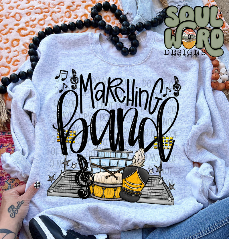 Marching Band Athletic Gold - DIGITAL DOWNLOAD