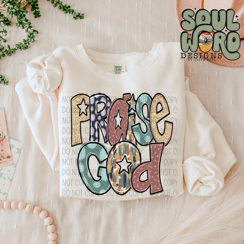 Praise God Fall Doodle - DIGITAL DOWNLOAD