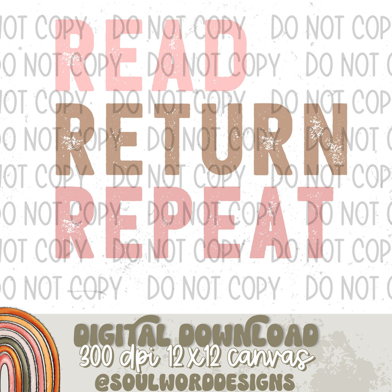 Read Return Repeat - DIGITAL DOWNLOAD