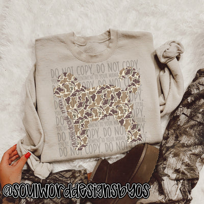 Duck Camo Dogs A-M - DIGITAL DOWNLOAD