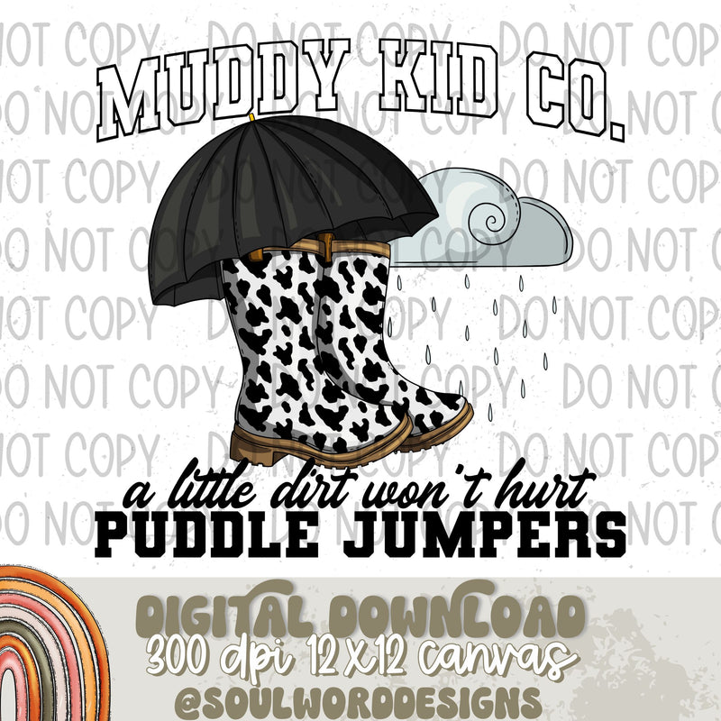 Muddy Kid Co Puddle Jumpers - DIGITAL DOWNLOAD