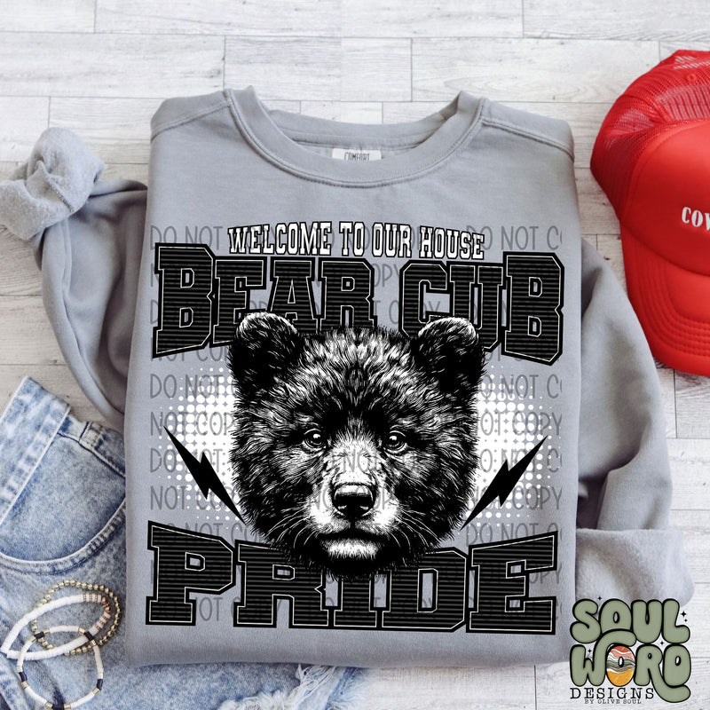 Welcome To Our House Bear Cub (Face) Pride - DIGITAL DOWNLOAD