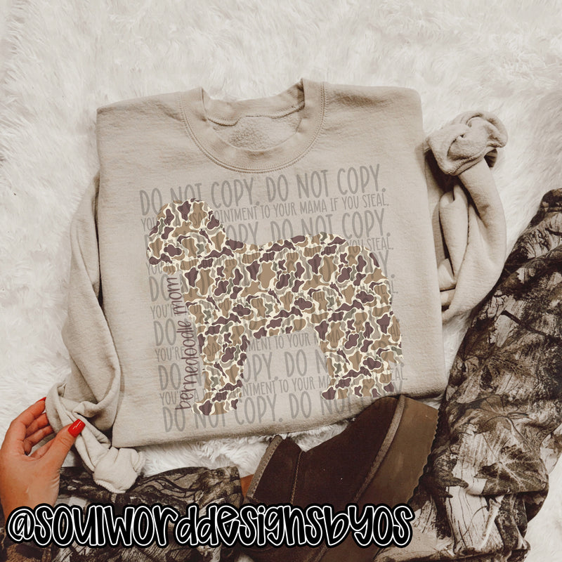 Duck Camo Dogs A-M - DIGITAL DOWNLOAD