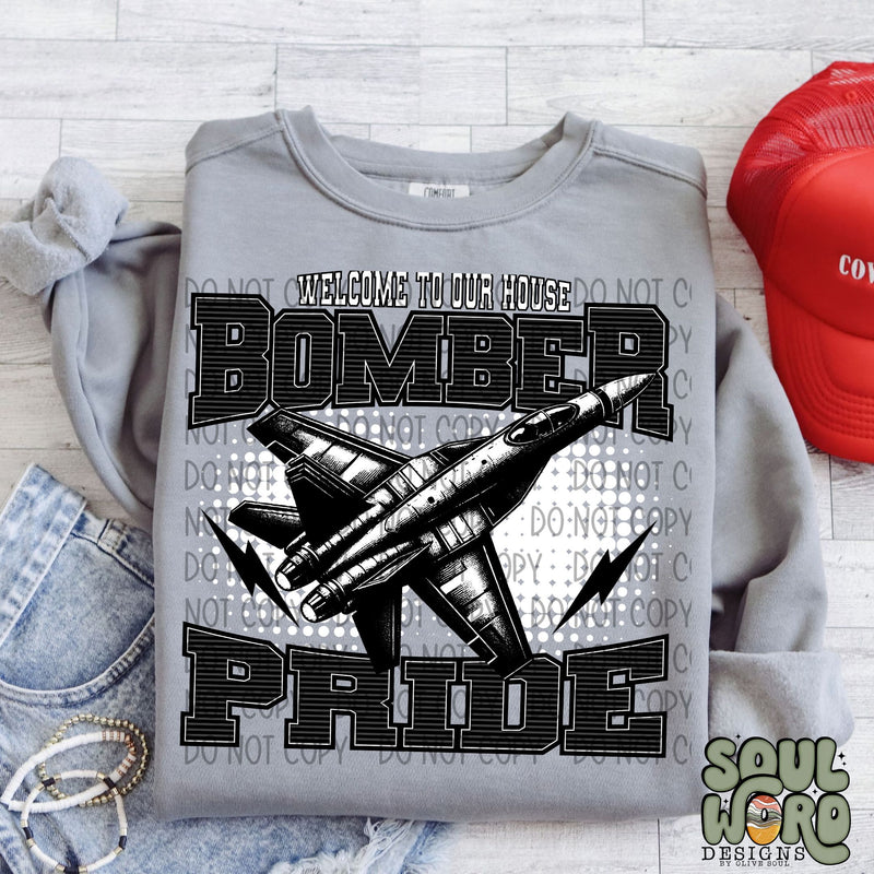 Welcome To Our House Bomber (Jet) Pride - DIGITAL DOWNLOAD