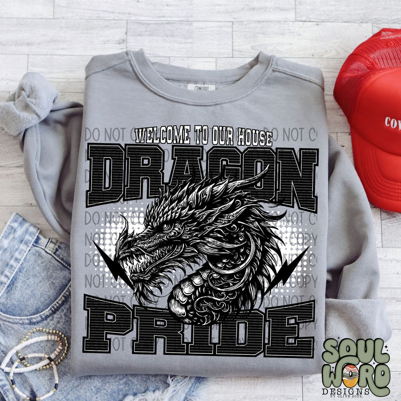Welcome To Our House Dragon Pride - DIGITAL DOWNLOAD