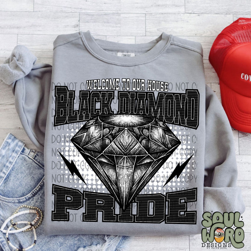 Welcome To Our House Black Diamond Pride - DIGITAL DOWNLOAD