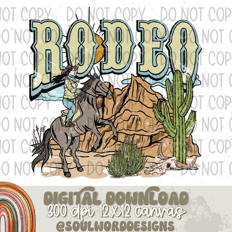 Rodeo Western - DIGITAL DOWNLOAD