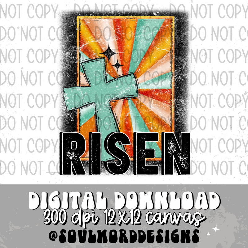 Risen Cross - DIGITAL DOWNLOAD