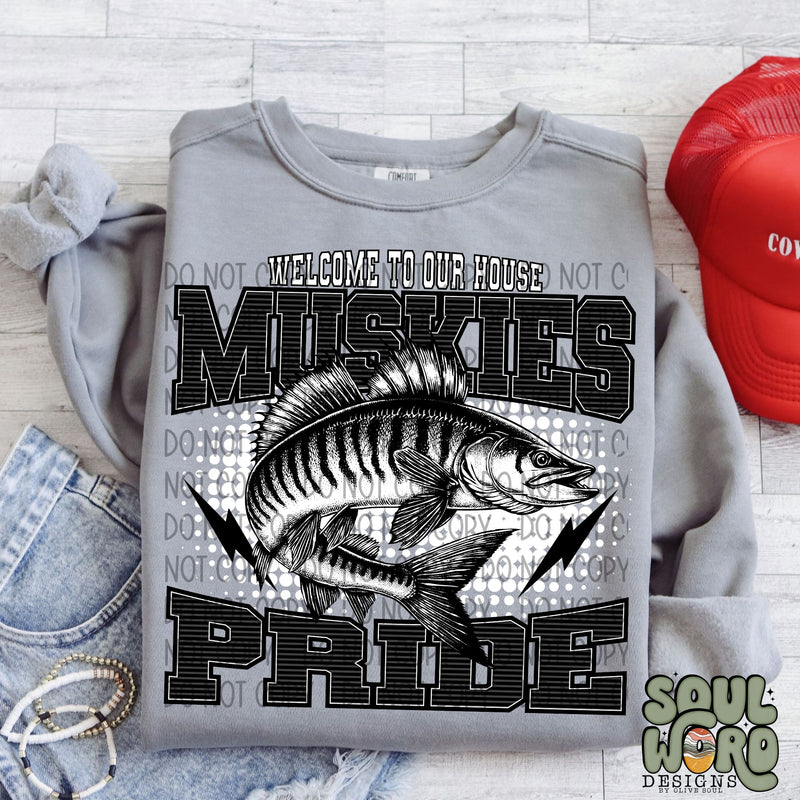 Welcome To Our House Muskies Pride - DIGITAL DOWNLOAD