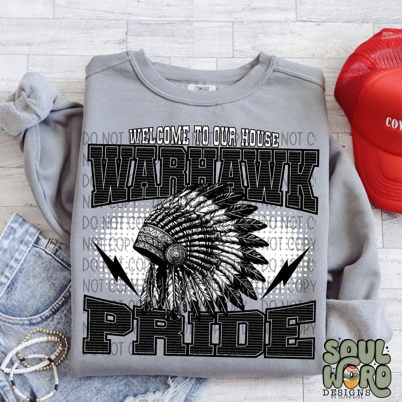 Welcome To Our House Warhawk (head dress) Pride - DIGITAL DOWNLOAD