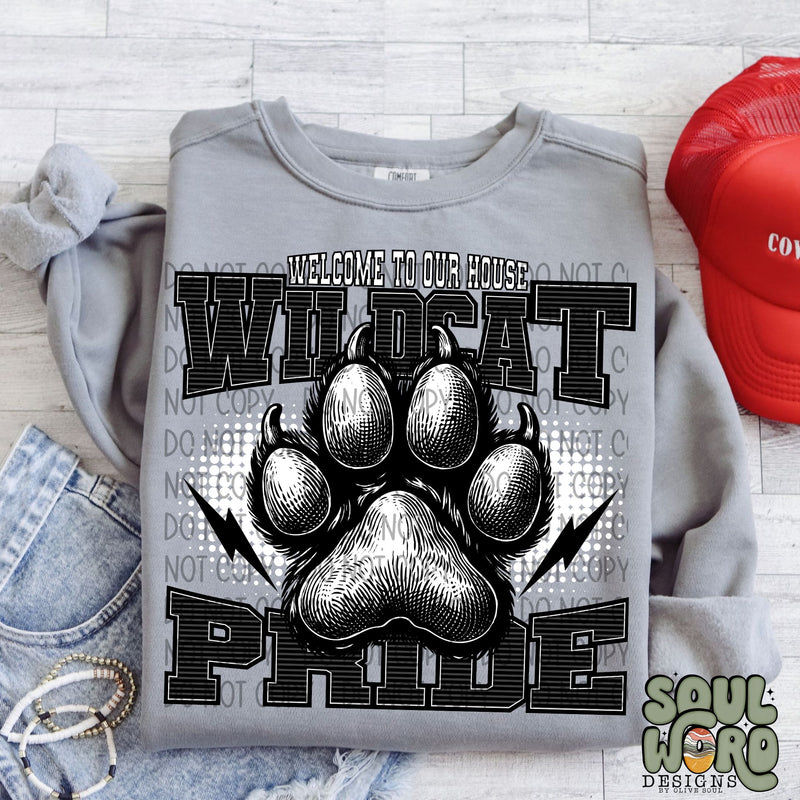 Welcome To Our House Wildcat (Paw) Pride - DIGITAL DOWNLOAD