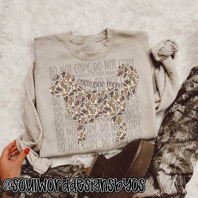 Duck Camo Dogs A-M - DIGITAL DOWNLOAD