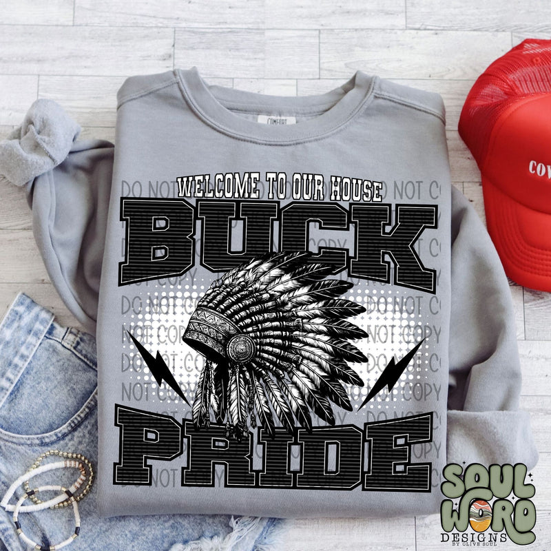 Welcome To Our House Buck (Head Dress) Pride - DIGITAL DOWNLOAD