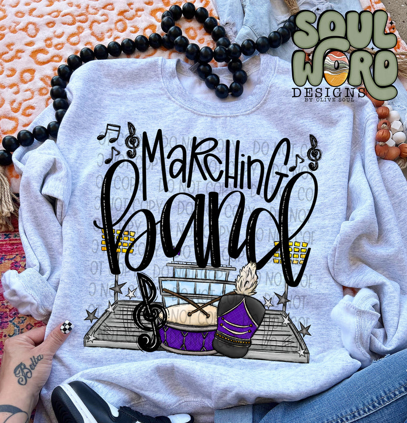 Marching Band Purple - DIGITAL DOWNLOAD