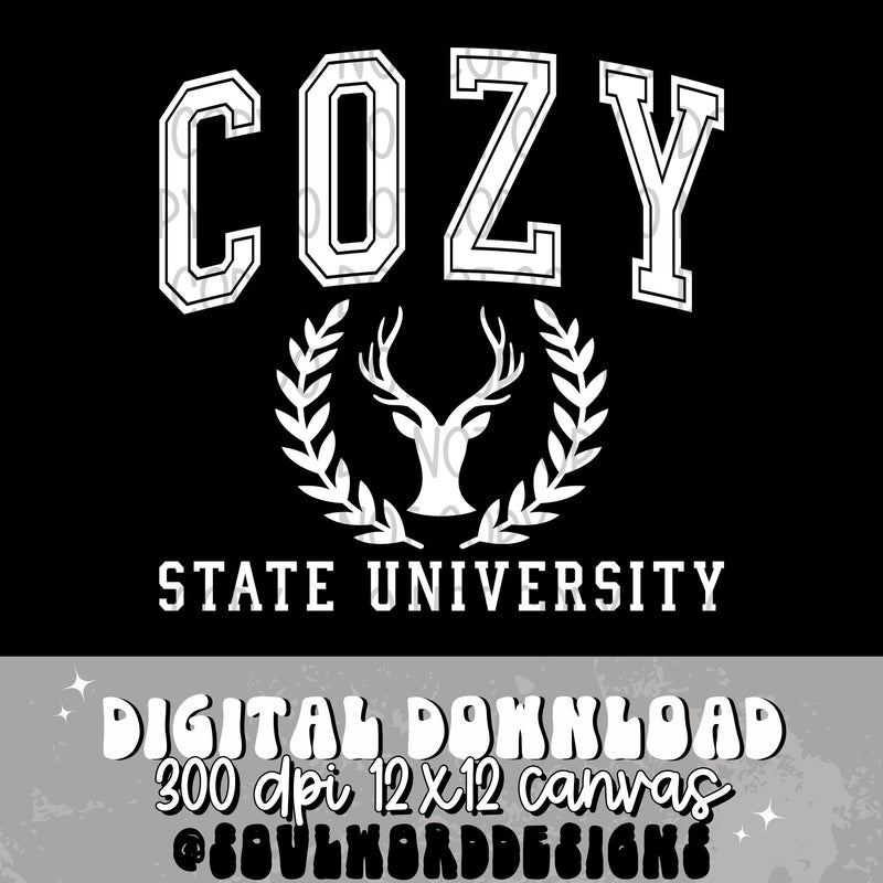 Cozy State University - DIGITAL DOWNLOAD