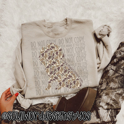 Duck Camo Dogs A-M - DIGITAL DOWNLOAD