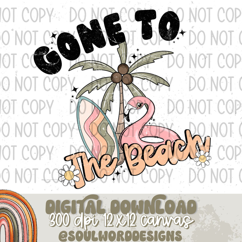 Gone To The Beach - DIGITAL DOWNLOAD