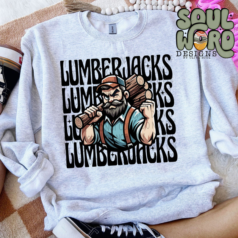 Lumberjacks Winking Mascot - DIGITAL DOWNLOAD