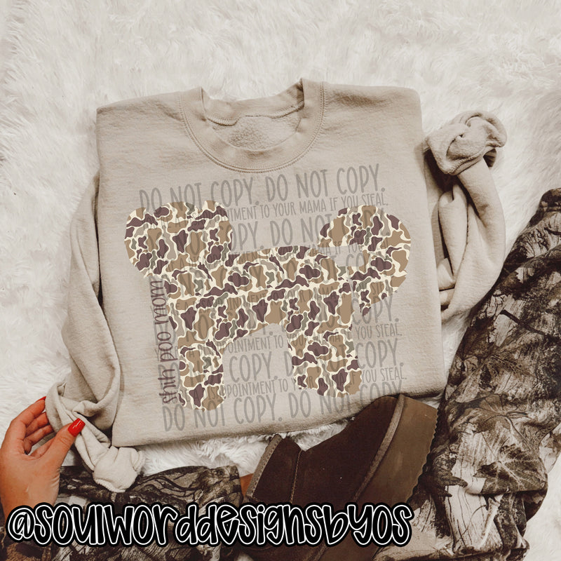 Duck Camo Dogs N-Z - DIGITAL DOWNLOAD