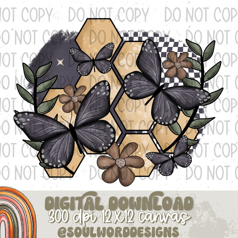 Butterfly Honeycomb - DIGITAL DOWNLOAD