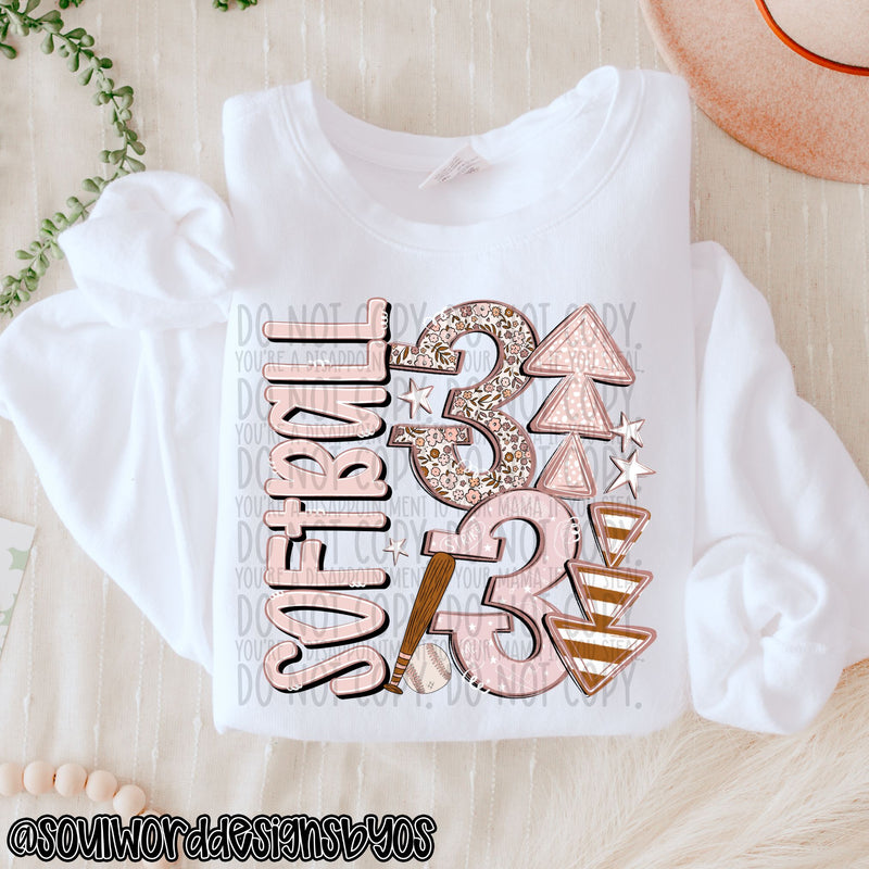 Softball 3 Up 3 Down - DIGITAL DOWNLOAD