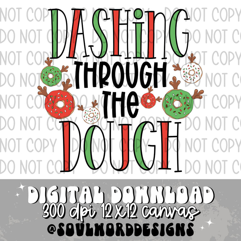 Dashing Through The Dough - DIGITAL DOWNLOAD