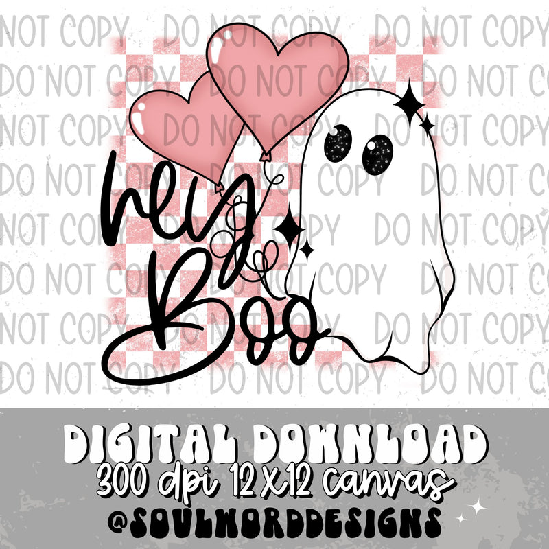 Hey Boo - DIGITAL DOWNLOAD