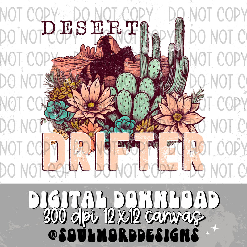 Desert Drifter - DIGITAL DOWNLOAD