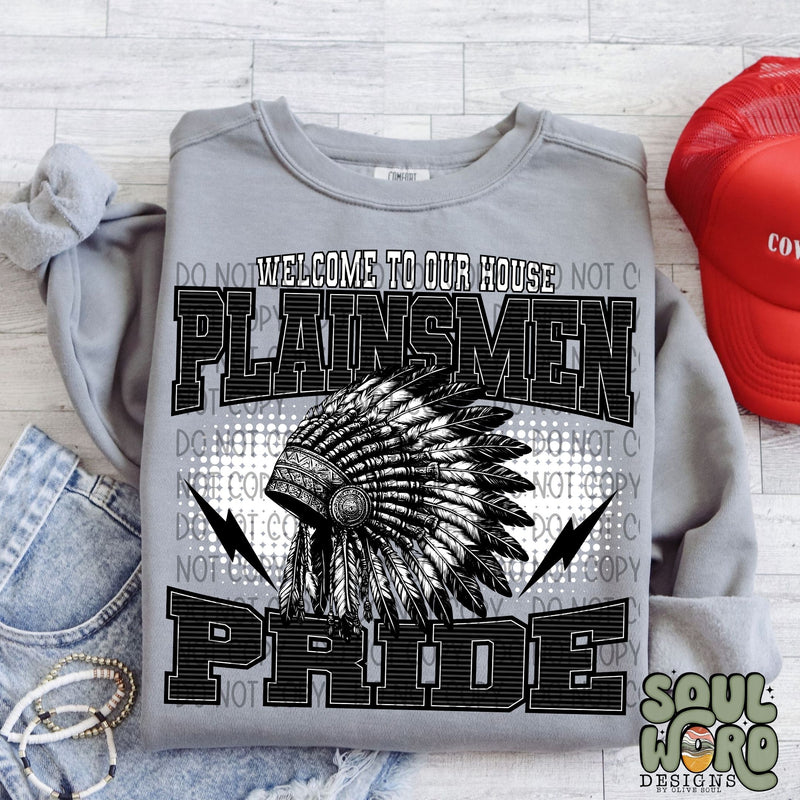 Welcome To Our House Plainsmen (Head Dress) Pride - DIGITAL DOWNLOAD