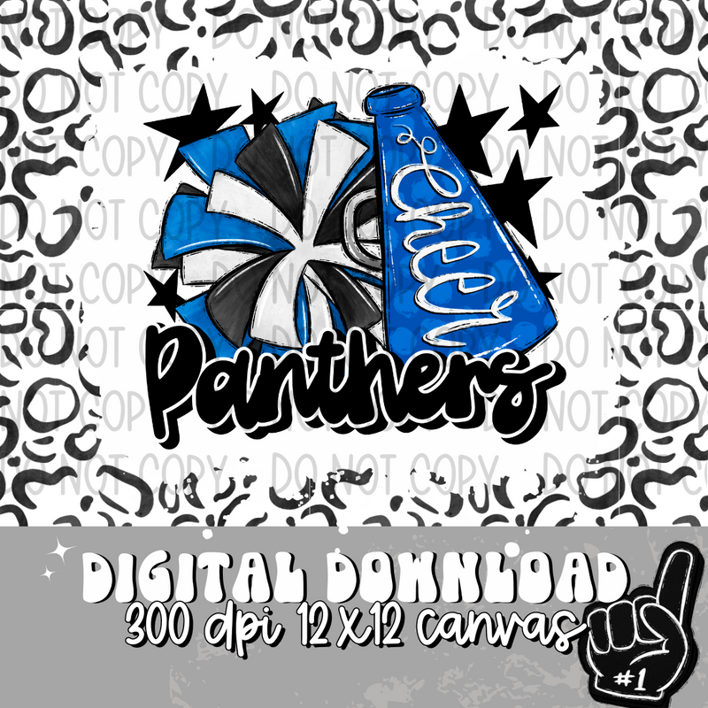 Panthers Blue Cheer - DIGITAL DOWNLOAD