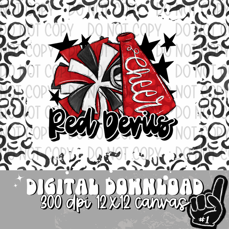 Red Devils Red Cheer - DIGITAL DOWNLOAD