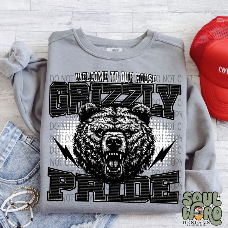 Welcome To Our House Grizzly Pride - DIGITAL DOWNLOAD