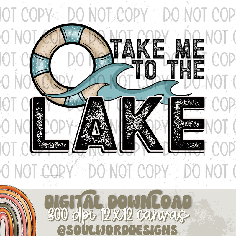 Take Me To The Lake - DIGITAL DOWNLOAD
