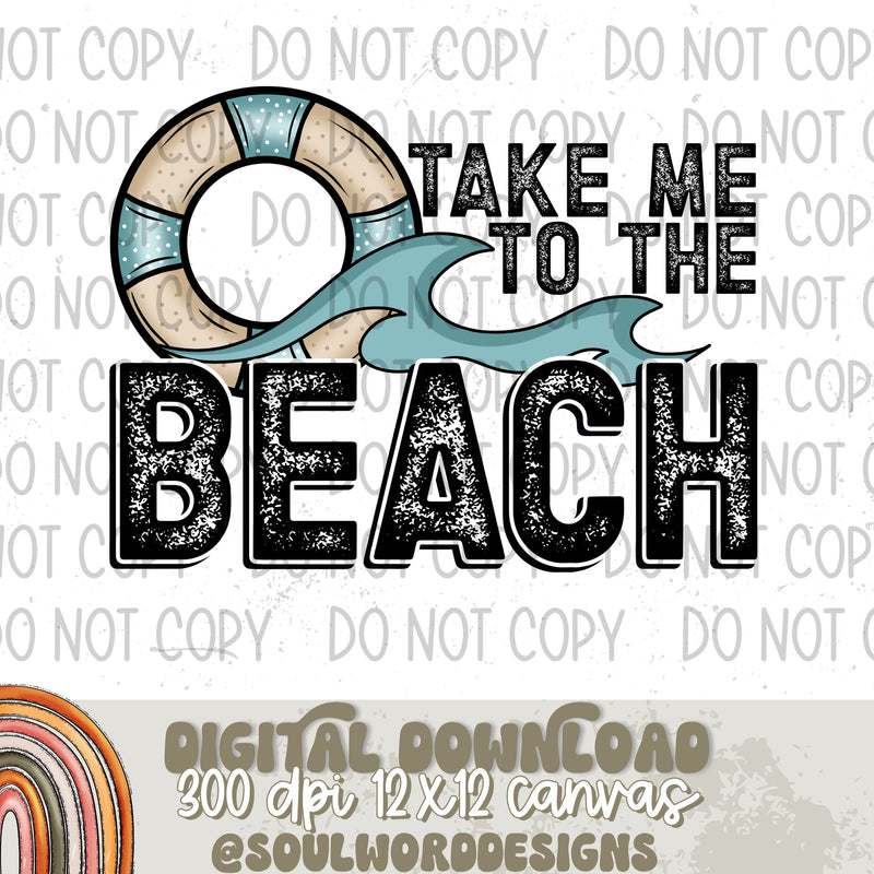 Take Me To The Beach - DIGITAL DOWNLOAD