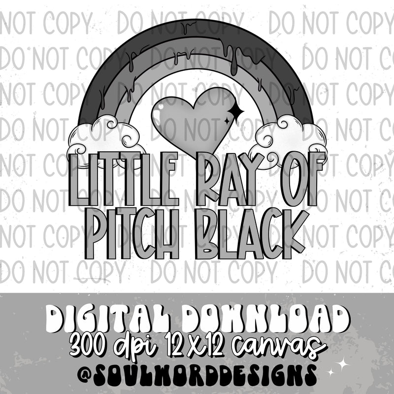 Little Ray Of Pitch Black - DIGITAL DOWNLOAD