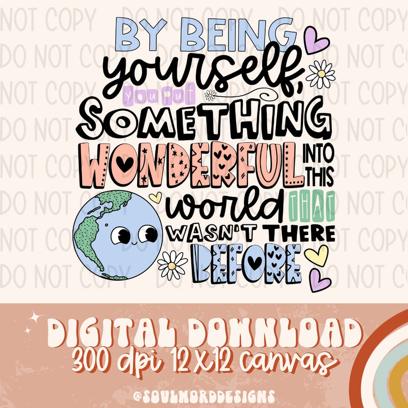 By Being Yourself - DIGITAL DOWNLOAD