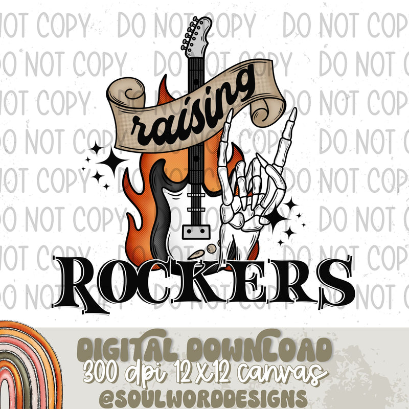 Raising Rockers - DIGITAL DOWNLOAD