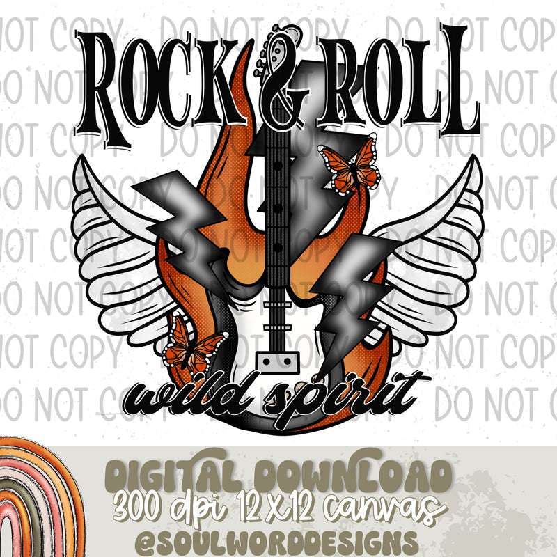 Rock & Roll Wild Spirit - DIGITAL DOWNLOAD