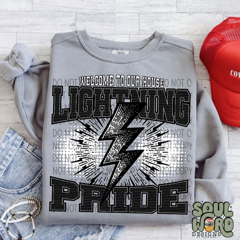Welcome To Our House Lightning Pride - DIGITAL DOWNLOAD