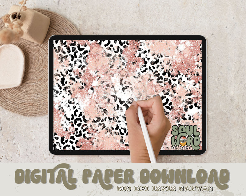 Mauve Mashup 12x12 Digital Paper Design - DIGITAL DOWNLOAD