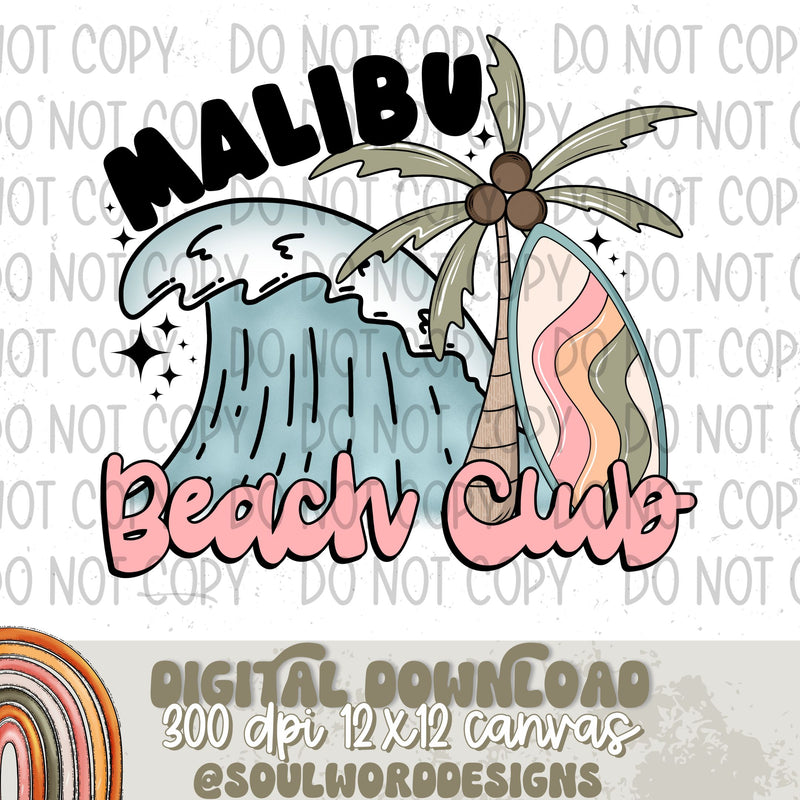 Malibu Beach Club - DIGITAL DOWNLOAD