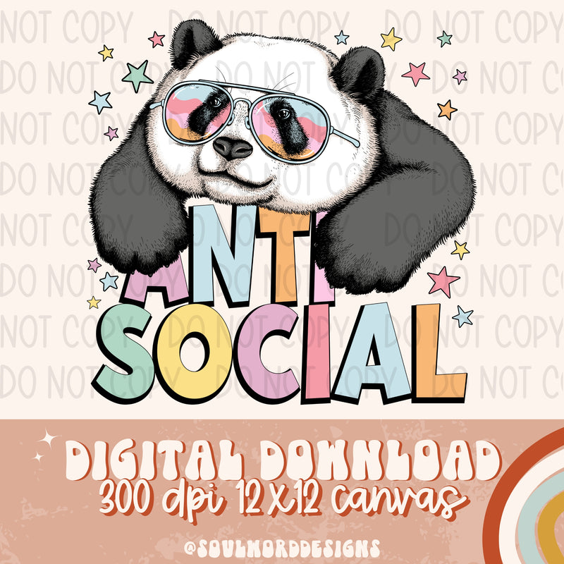 Antisocial Panda - DIGITAL DOWNLOAD