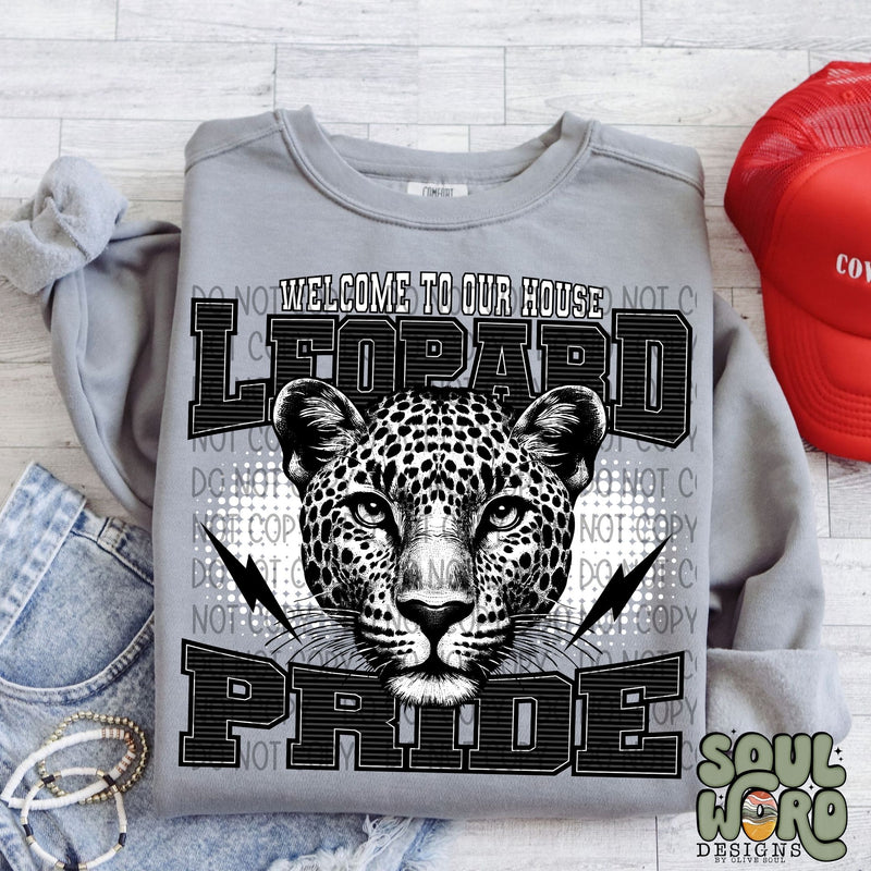 Welcome To Our House Leopard Pride - DIGITAL DOWNLOAD