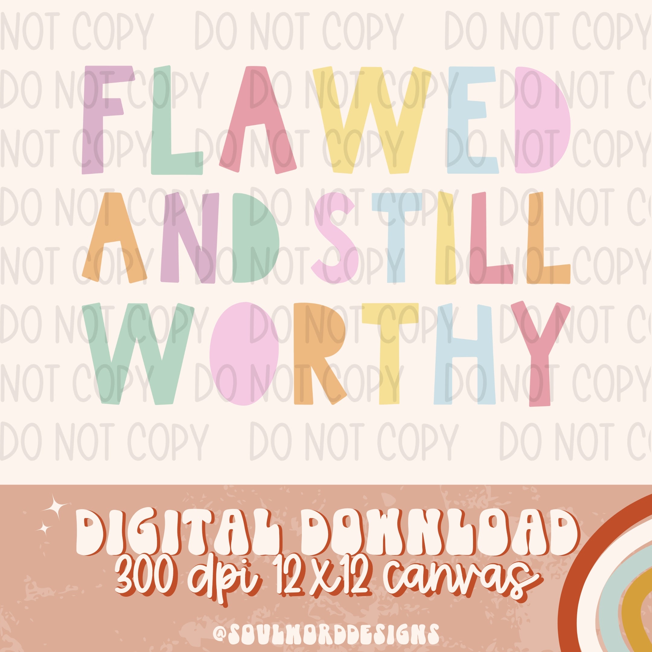 Flawed And Still Worthy Text - DIGITAL DOWNLOAD – Olive Soul