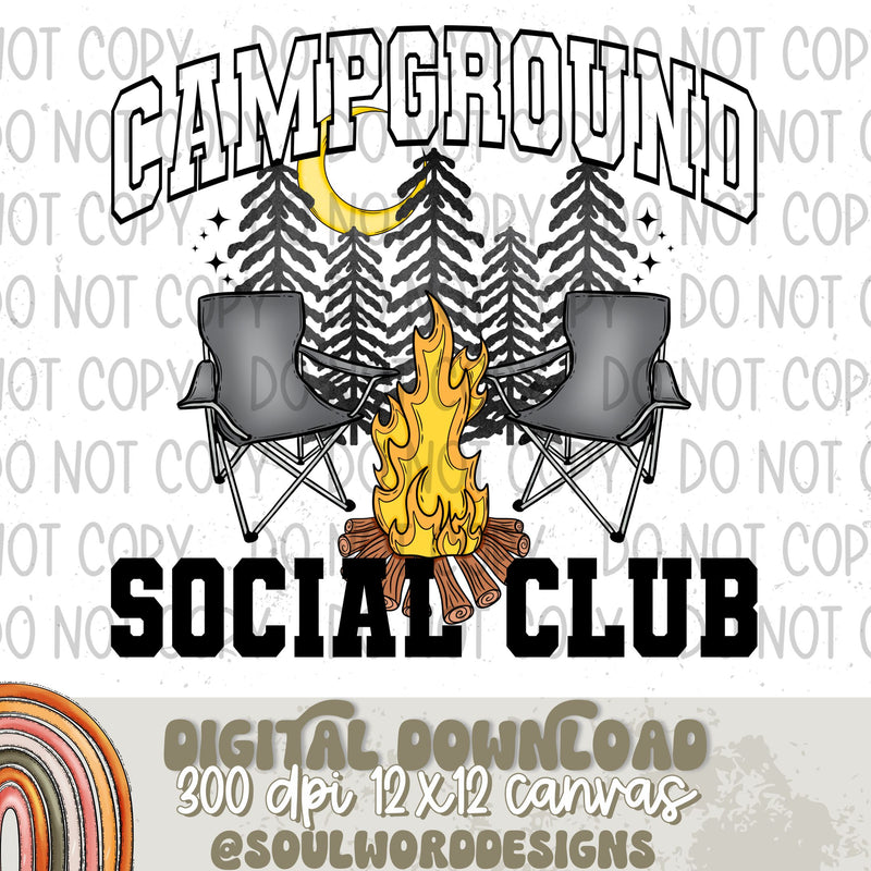 Campground Social Club - DIGITAL DOWNLOAD