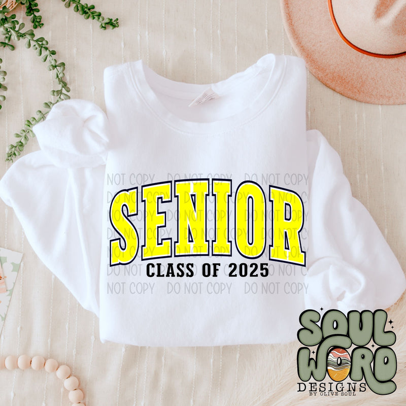 Senior Varsity Class of 2025 Color Way 3 - DIGITAL DOWNLOAD